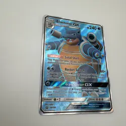2019 Pokemon Blastoise GX SM189 Sm Holo Black Star Promo NM - Image 4