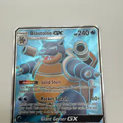 2019 Pokemon Blastoise GX SM189 Sm Holo Black Star Promo NM - Image 5