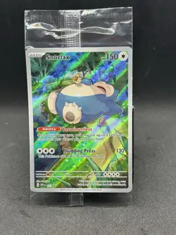 SEALED Pokemon 151 SV Black Star Promo Snorlax SVP051 NM English TCG #51 - Image 1