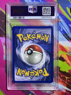 Pokemon TCG Base Set Raichu Holo Card 14/102 Unlimited Holo Rare PSA 5 - Image 3