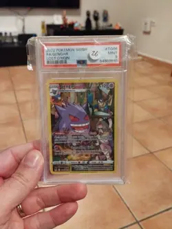 PSA 9 Gengar TG06/TG30 Pokemon Sword Shield Lost Origin Trainer Gallery Full Art - Image 1