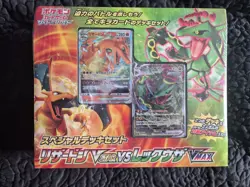 Pokemon TCG Sword & Shield Special Deck Set Charizard VSTAR vs Rayquaza VSTAR - Image 1