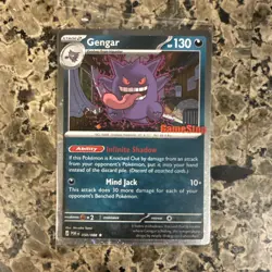 Pokemon Gengar Gamestop Promo Sealed Pack 050/088 DOUBLE SWIRL - Image 1