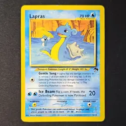 Pokemon Lapras 12/18 Southern Islands Promo Regular 70HP Basic English TCG - Image 1