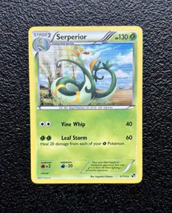 Pokemon TCG - Serperior 5/114 - Holo Rare - Black & White Set *NM/M - Image 1