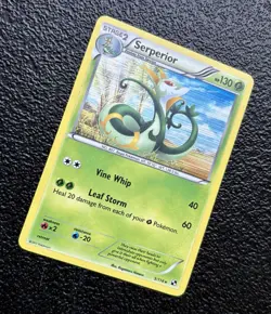 Pokemon TCG - Serperior 5/114 - Holo Rare - Black & White Set *NM/M - Image 2