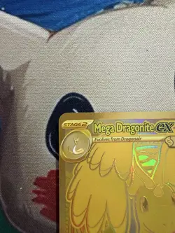 Mega Dragonite ex 295/217 Gold Hyper Rare Pokemon Ascended Heroes - Image 2