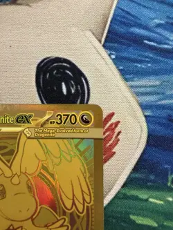 Mega Dragonite ex 295/217 Gold Hyper Rare Pokemon Ascended Heroes - Image 3