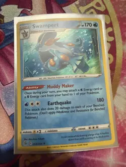 Pokemon TCG - Swampert 64/264 - Holo Rare - Fusion Strike - LP - Image 1