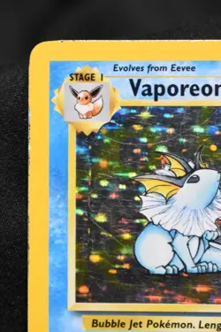 Vaporeon 12/64 MP Jungle Holo Unlimited Pokemon TCG - Image 2