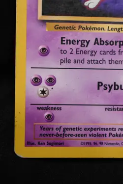 Mewtwo 3/53 MP WOTC Wizards Black Star Movie Promo Regular Pokemon TCG - Image 5