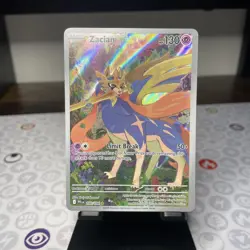 Zacian IR 100/094 Me02: Phantasmal Flames Pokemon TCG - Image 1
