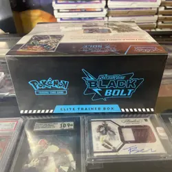 Pokemon TCG Scarlet & Violet Black Bolt ETB Elite Trainer Box Factory Sealed - Image 2