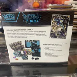 Pokemon TCG Scarlet & Violet Black Bolt ETB Elite Trainer Box Factory Sealed - Image 3