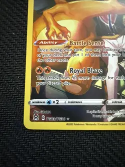 2022 Pokemon SWSH Lost Origin Charizard Trainer Gallery #TG03/TG30 - Image 5