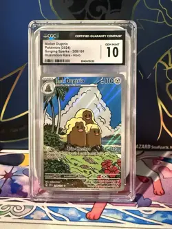 Pokemon TCG Alolan Dugtrio #208/191 --Surging Sparks SV08 - Image 1