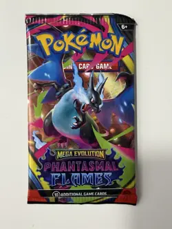 (VERY HEAVY)🔥 22.65g Pokemon TCG Phantasmal Flames Booster Pack Factory Sealed✅ - Image 2