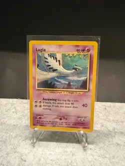 Lugia Regular Rare Neo Revelation Unlimited Pokemon 20/64 NM - Image 1