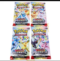 Pokemon Scarlet & Violet Prismatic Evolutions Booster Pack - Factory sealed - Image 2