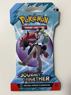 (HEAVY)🔥32.72g Pokemon TCG Journey Together Sleeved Booster Pack Factory Sealed - Image 2