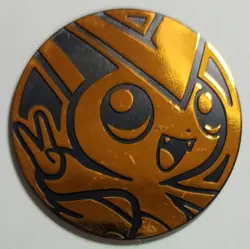 Pokemon | Victini V | Copper Mirror Holo | Flip-coin | Battle Deck Exclusive - Image 1