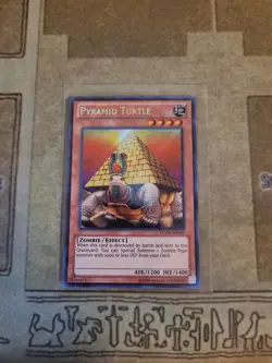 YUGIOH PYRAMID TURTLE LCYW-EN245 SECRET UNLIMITED ED NM - Image 1