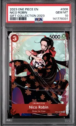 2023 One Piece Gift Collection 2023 #008 Nico Robin PSA 10 GEM MINT - Image 1