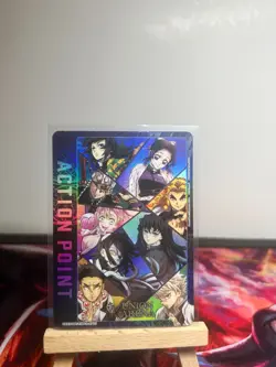 Action Point HOLO Union Arena Hashira NM Demon Slayer TCG - Image 1