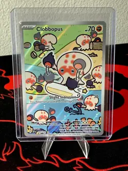 Clobbopus 207/191 (NM) Illustration Rare Holo Surging Sparks Pokemon Card 2024 - Image 1