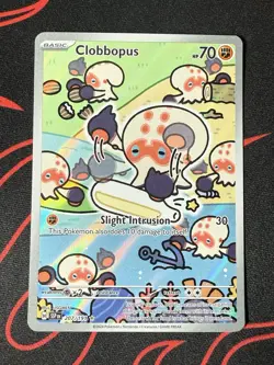 Clobbopus 207/191 (NM) Illustration Rare Holo Surging Sparks Pokemon Card 2024 - Image 3