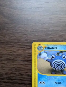 Pokemon Poliwhirl Expedition Base Set Card 089/165 Regular NM Condition - Image 2