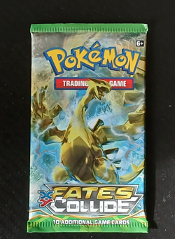 Pokemon TCG XY Fates Collide Booster Pack 10 Cards - Image 1