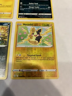 Lot Of 7 Morpeko Pokemon Cards - Image 2
