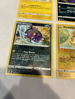 Lot Of 7 Morpeko Pokemon Cards - Image 3