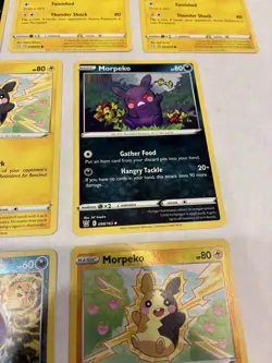Lot Of 7 Morpeko Pokemon Cards - Image 5