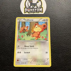 Teddiursa RC15/RC25 - Pokemon TCG Legendary Treasures Radiant Collection Card LP - Image 1