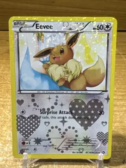Eevee - RC14/RC25 - Holo Radiant Legendary Treasures Set - Pokemon Card - LP - Image 1