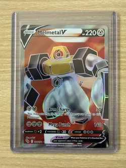 Pokemon Card Melmetal V 075/078 Ultra Rare Pokemon Go - NM / M - Image 4