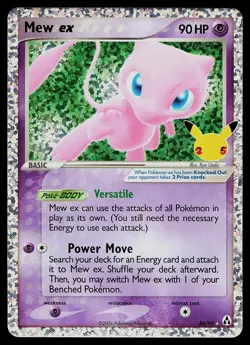 Pokemon Card - Mew ex Celebrations Classic Collection 88/92 Holo - Image 1
