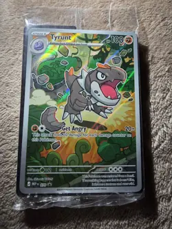 Tyrunt 070 Promo Card SEALED Prefect Order Etb Promo Full Art - Image 1