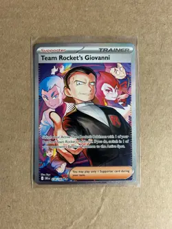 Pokemon TCG Team Rocket's Giovanni Destined Rivals Card 238/182 - Image 1