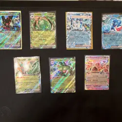 Pokemon EX Lot - Meowscarada, Sinistcha, Ogerpon etc- 7 Cards NM - SHIPS FAST! - Image 1