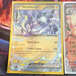 Pokemon EX Lot - Miraidon, Arcanine, Koraidon - 5 Cards - NM & FREE SHIPPING! - Image 2