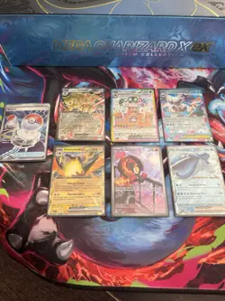 Pokemon EX Foil Card Lot - PROMO Charcadet, Team Rocket’s Persian EX, Palossand - Image 1