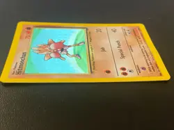 Hitmonchan 7/102 Base Set Holo Rare Pokemon Card Light Play - Image 3