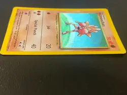 Hitmonchan 7/102 Base Set Holo Rare Pokemon Card Light Play - Image 4