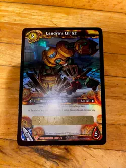 World Of Warcraft Loot Card Landro’s Lil’ XT Unscratched - Image 1