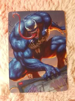 MTG Venom, Deadly Devourer Art Card Marvel Spider-Man Art Series #2/6 - Image 1