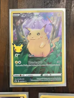 Pokemon Pikachu Celebrations Card 005/025 lot of 9 - Image 2