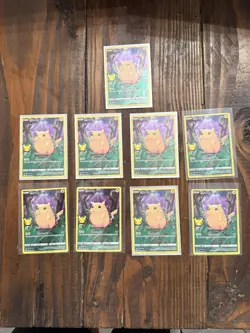 Pokemon Pikachu Celebrations Card 005/025 lot of 9 - Image 3